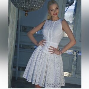 Isabel Garcia lace dress 17533